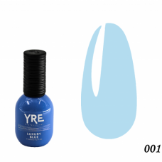 Гель лак YRE Luxury BLUE 15 мл. 01