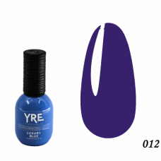Гель лак YRE Luxury BLUE 15 мл. 12