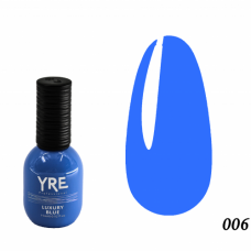 Гель лак YRE Luxury BLUE 15 мл. 06