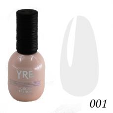 Гель лак YRE Luxury FRENCH 15 мл. 01