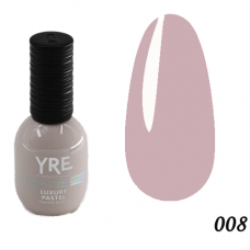 Гель лак YRE Luxury PASTEL 15 мл. 08