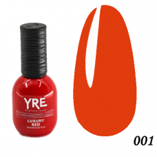 Гель лак YRE Luxury RED 15 мл. 01