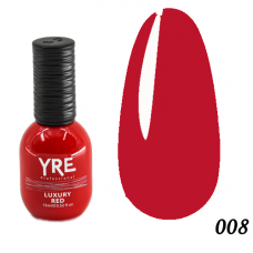 Гель лак YRE Luxury RED 15 мл. 08