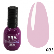 Гель лак YRE Luxury VIOLET 15 мл. 01