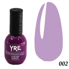 Гель лак YRE Luxury VIOLET 15 мл. 02