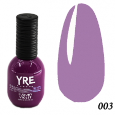 Гель лак YRE Luxury VIOLET 15 мл. 03
