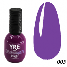 Гель лак YRE Luxury VIOLET 15 мл. 05