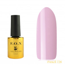 Гель-лак F.O.X French 12 мл №726