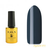 F.O.X gel-polish gold Pigment 051, 12 ml