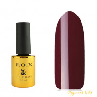 F.O.X gel-polish gold Pigment 098, 12 ml