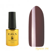 F.O.X gel-polish gold Pigment 196, 12 ml