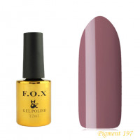 F.O.X gel-polish gold Pigment 197, 12 ml