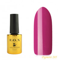 F.O.X gel-polish gold Pigment 205, 12 ml