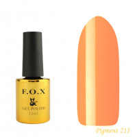 F.O.X gel-polish gold Pigment 211, 12 ml