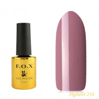 F.O.X gel-polish gold Pigment 216, 12 ml