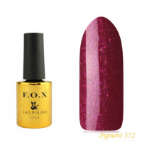 F.O.X gel-polish gold Pigment 372, 12 ml