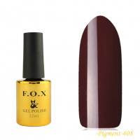 F.O.X gel-polish gold Pigment 408, 12 ml