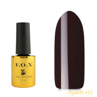 F.O.X gel-polish gold Pigment 412, 12 ml