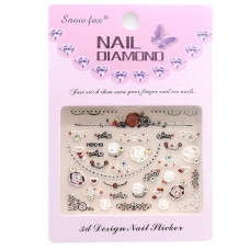 купить Наклейка 3D Nail Diamond